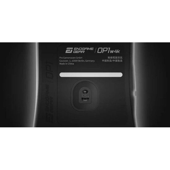 Endgame Gear професионална геймърска мишка OP1w 4K - Wireless Gaming Mouse - Black