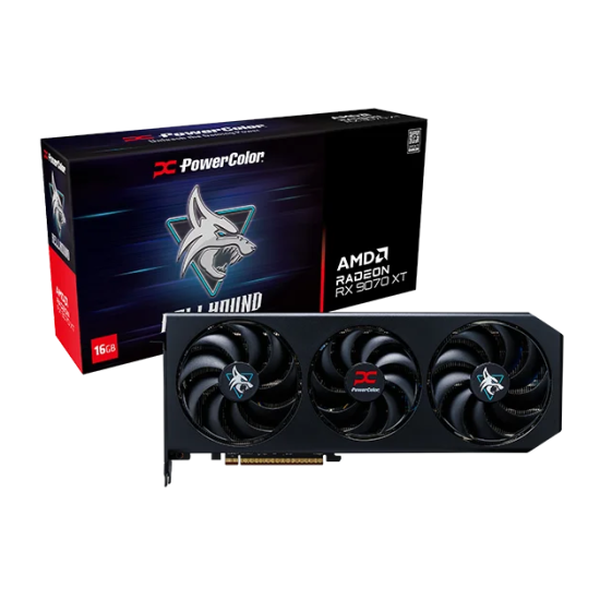Graphic card PowerColor Radeon RX 9070 XT Hellhound 16GB GDDR6