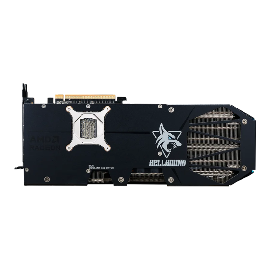 Graphic card PowerColor Radeon RX 9070 XT Hellhound 16GB GDDR6