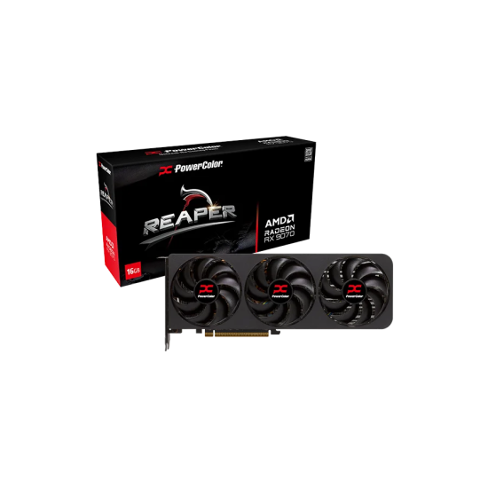 Видео карта PowerColor Radeon RX 9070 Reaper 16GB GDDR6 Видео карта PowerColor Radeon RX 9070 Reaper 16GB GDDR6