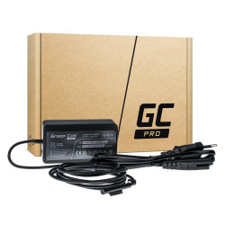 Notebook Power Supply MICROSOFT Pro 3/4/5/6 PRO 1706 65W 15V 4A  Microsoft Surface Laptop, Pro, Book, Go  GREEN CELL