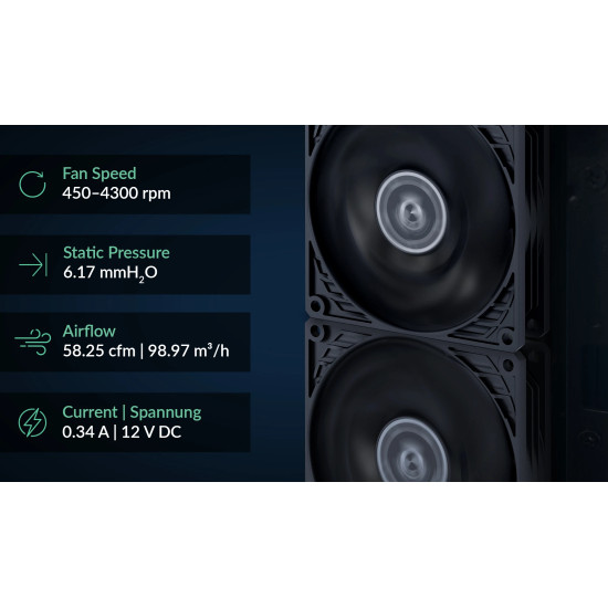Arctic вентилатор Fan 92mm P9 Max - 450-4300rpm