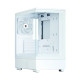 Zalman кутия Case mATX - P10 White