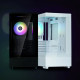 Zalman кутия Case mATX - P10 White