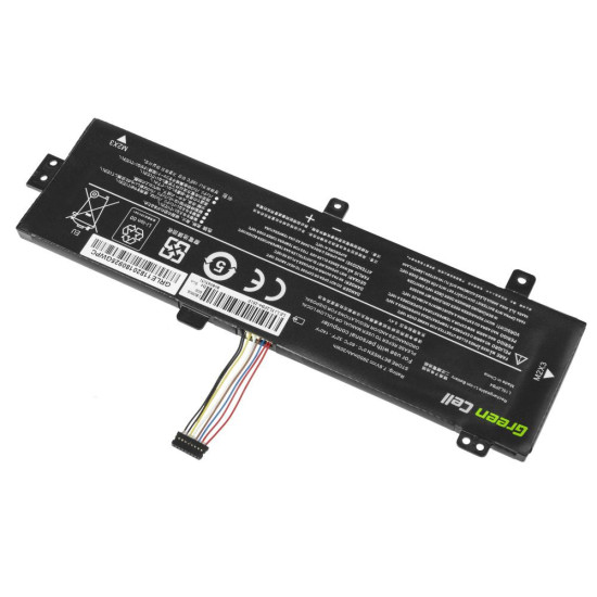Laptop Battery for  Lenovo L15C2PB3 L15L2PB4 L15M2PB3 L15S2TB0 for Lenovo Ideapad 310-15 IAP 310-15IKB 310-15ISK 510-15IKB 510-15ISK 7,6V 3500mAh  GREEN CELL