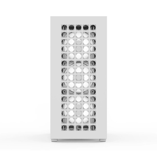 AeroCool кутия Case ATX - D502A White, Addressable RGB