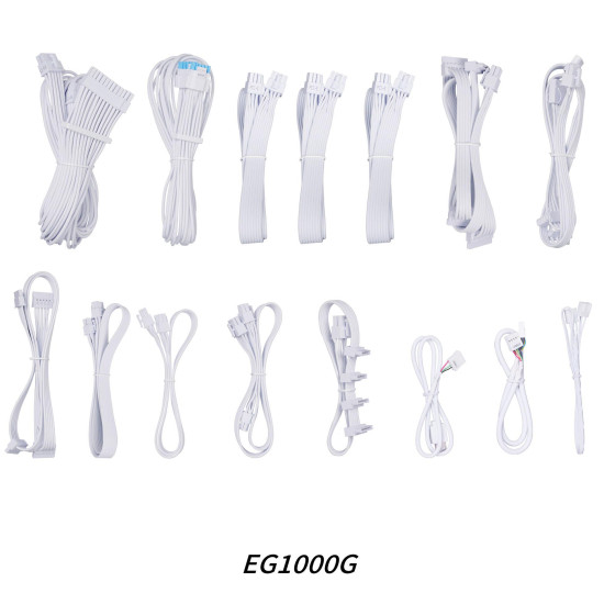 Power Supply Lian Li EDGE 1000W 80+ Gold PCIe 5.1, ATX 3.1 - White