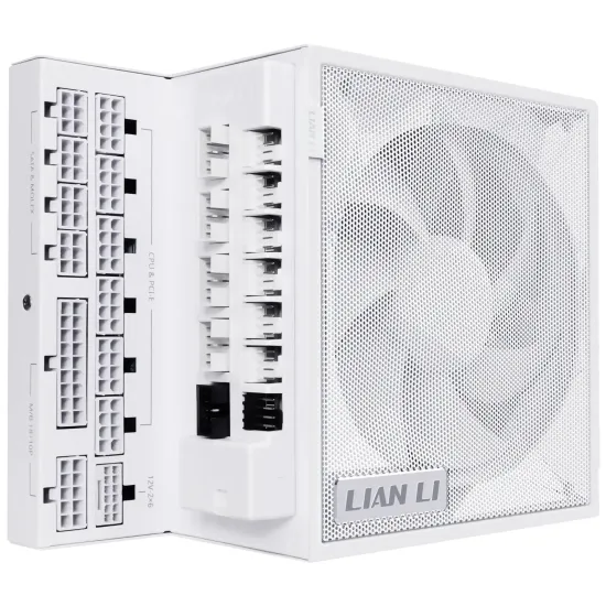 Power Supply Lian Li EDGE 1200W 80+ Gold PCIe 5.1, ATX 3.1 - White
