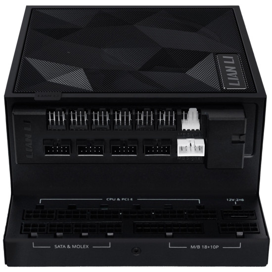 Power Supply Lian Li EDGE 1200W 80+ Gold PCIe 5.1, ATX 3.1 - Black