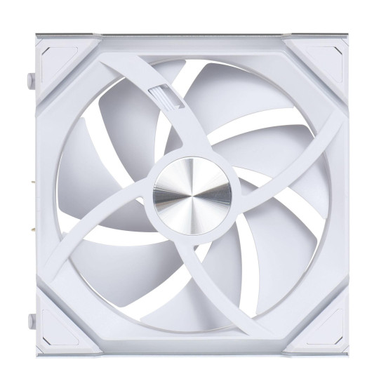 Вентилатор Lian Li UNI FAN SL Wireless ARGB PWM Reverse Blade - 120 mm Бял