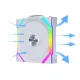 3Pack Fans Lian Li UNI FAN SL Wireless ARGB PWM - 120 mm White + Controller