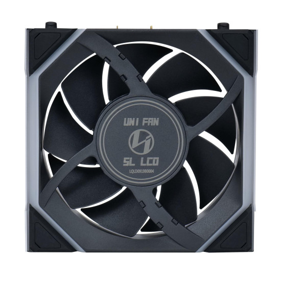 Вентилатори 3бр Lian Li UNI FAN SL Wireless LCD ARGB PWM - 120 mm Черен