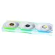 Triple Fan Pack Lian Li UNI FAN SL Wireless LCD ARGB PWM Reverse Blade - 120 mm White Triple Fan Pack Lian Li UNI FAN SL Wireless LCD ARGB PWM Reverse Blade - 120 mm White