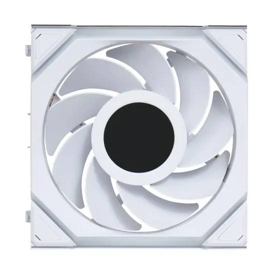 Triple Fan Pack Lian Li UNI FAN SL Wireless LCD ARGB PWM Reverse Blade - 120 mm White Triple Fan Pack Lian Li UNI FAN SL Wireless LCD ARGB PWM Reverse Blade - 120 mm White