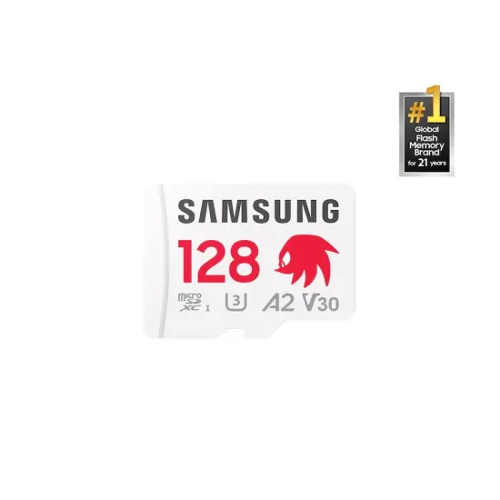 Memory card Samsung SONIC PRO PLUS microSD Card (2023), 128GB, Adapter