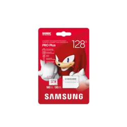 Memory card Samsung SONIC PRO PLUS microSD Card (2023), 128GB, Adapter