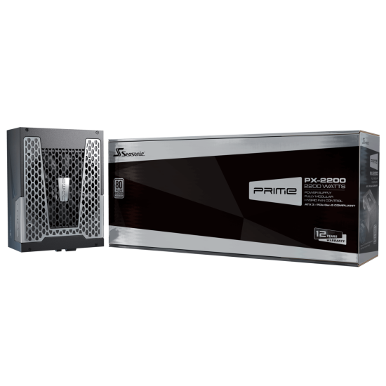Захранващ блок Seasonic PRIME PX 2200W 80+ Platinum, ATX 3.1 - Full Modular