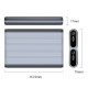 Orico външна кутия за диск Storage - Case - M.2 NVMe Dual-Bay - USB-C 10Gbps, Aluminium - AM2C3-2N-GY