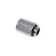 Alphacool Eiszapfen extension 20 mm G1/4 outer thread to G1/4 inner thread - chrome