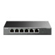 Суич TP-Link - TL-SF1006P, 6 порта, черен Суич TP-Link - TL-SF1006P, 6 порта, черен