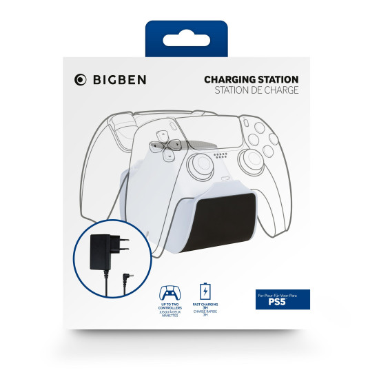 Зарядна станция Nacon PS5 DUAL Charger V4