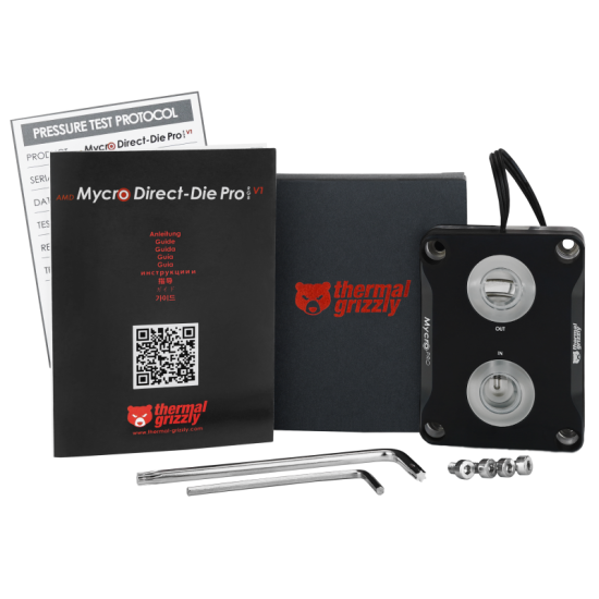 CPU Water Block AMD Mycro Direct-Die Pro V1 RGB CPU Water Block AMD Mycro Direct-Die Pro V1 RGB