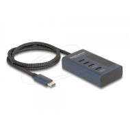 Delock USB Хъб, 4 x USB Type-C, 10 Gbps
