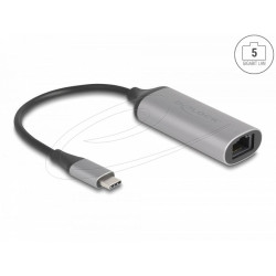 Delock USB Type-C™ Adapter to 5 Gigabit LAN