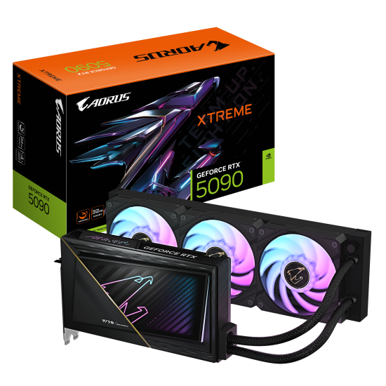 Graphic card GIGABYTE AORUS RTX 5090 MASTER 32GB GDDR7