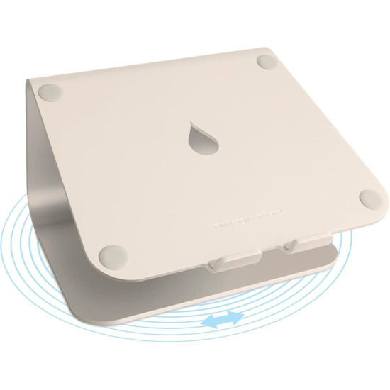 Laptop Stand Rain Design Rain Design mStand360 with Swivel Base - Starlight