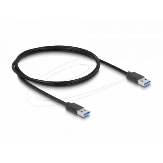 Delock External USB 5 Gbps 4 Port Hub 2 x USB Type-A and 2 x USB Type-C™ with Locking Screw
