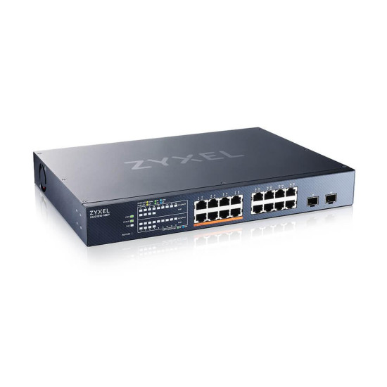 Switch ZyXEL XMG1915-18EP,  16-port 2.5GbE Smart Managed PoE Switch with 2 SFP+ Uplink