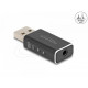 Delock USB Gaming DAC 24 Bit / 96 kHz High Res Audio
