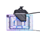 GPU Water Block Alphacool Eiswolf 2 AIO - 360mm RTX 4090 Reference with Backplate
