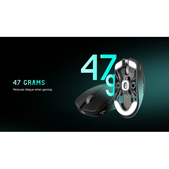 Lamzu професионална геймърска мишка MAYA X 8K - Wireless Gaming Mouse - Aimlabs Edition