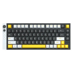Lamzu професионална геймърска механична клавиатура Professional Gaming Mechanical Keyboard JET 75 - 8K, Magnetic Gateron Jade Switches - Black/Yellow