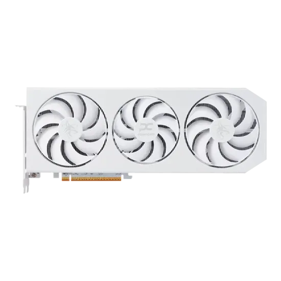 Graphic card PowerColor Radeon RX 9070 XT Hellhound White 16GB GDDR6