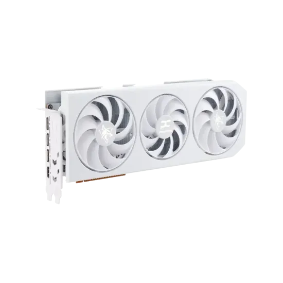 Graphic card PowerColor Radeon RX 9070 XT Hellhound White 16GB GDDR6