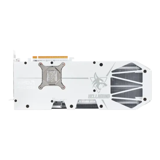 Graphic card PowerColor Radeon RX 9070 XT Hellhound White 16GB GDDR6