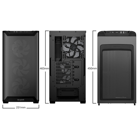 be quiet! кутия Case ATX - Pure Base 501 LX Black