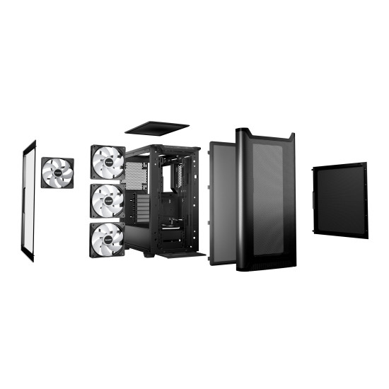 be quiet! кутия Case ATX - Pure Base 501 LX Black