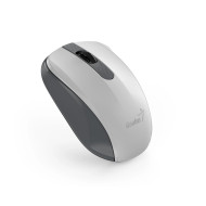 Genius безжина безшумна мишка Wireless Silent Mouse - NX-8008S White+Gray - Silent, 2.4GHz