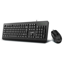 Genius клавиатура и мишка Keyboard and Mouse - KM-160 Black - AI, BG, USB