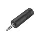 Hama Audio Adapter, 3.5 mm Jack Plug - 6.3 mm Jack Socket, Stereo