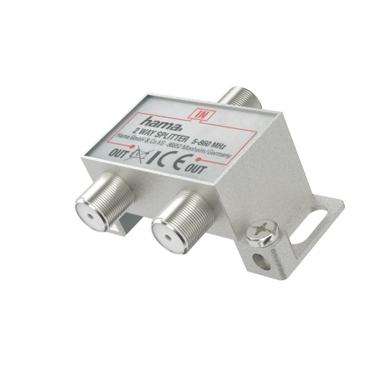 Hama Broadband Cable Splitter, 2 x OUT