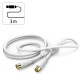 Hama Antenna Cable, Coax Plug - Coax Socket, gold-plated, 3.0 m, 100 dB