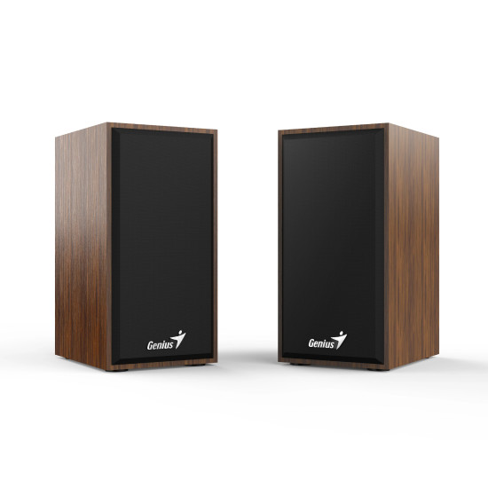 Genius тонколони Speakers 2.0 - SP-HF180 - 6W, USB, Wood