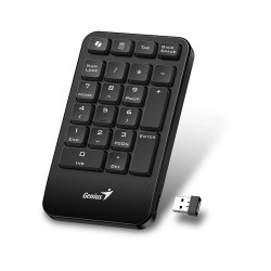 Genius цифрова безжична клавиатура кийпад Keypad Wireless NumPad 1000 - AI, 2.4G, Black
