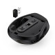 Genius безжина безшумна мишка Wireless Silent Mouse Ergo 9000S - Silent, Bluetooth, 2.4G, Black
