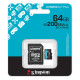 Memory card Kingston Canvas Go! Plus Gen4 microSDXC 64GB